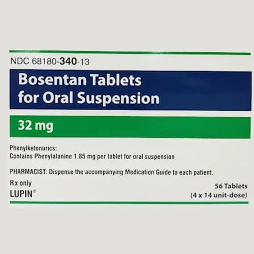 Bosentan Tablets for Oral Suspension