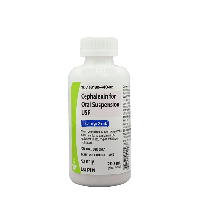 Cephalexin for Oral Suspension USP (125 mg5 mL.webp