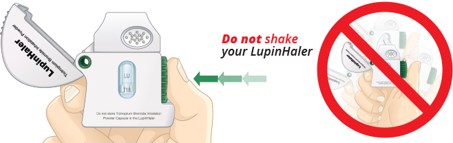 Do not shake your LupinHaler