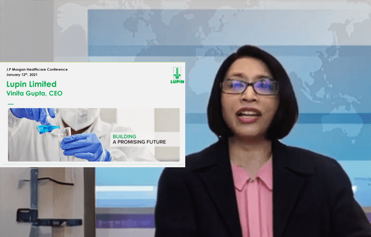 Vinita Gupta at the JP Morgan Healthcare Conference Jan 12 2021