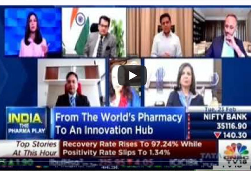 Nilesh Gupta on the panel discussions of BioAsia 2021