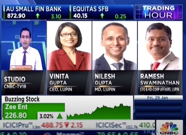 Nilesh Gupta, Vinita Gupta and Ramesh Swaminathan discuss the Q3FY21 results with CNBC TV18