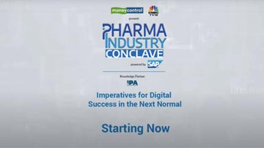 Ramesh Swaminathan in the Moneycontrol Pharma Industry Conclave