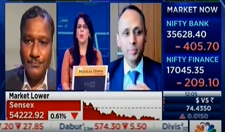 Nilesh Gupta and Ramesh Swaminathan discuss the Q1 FY 2022 results with CNBC TV18