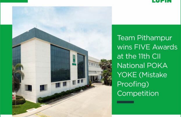 Team Pithampur wins FIVE Awards at the 11th CII National POKA YOKE (Mistake Proofing) Competition
