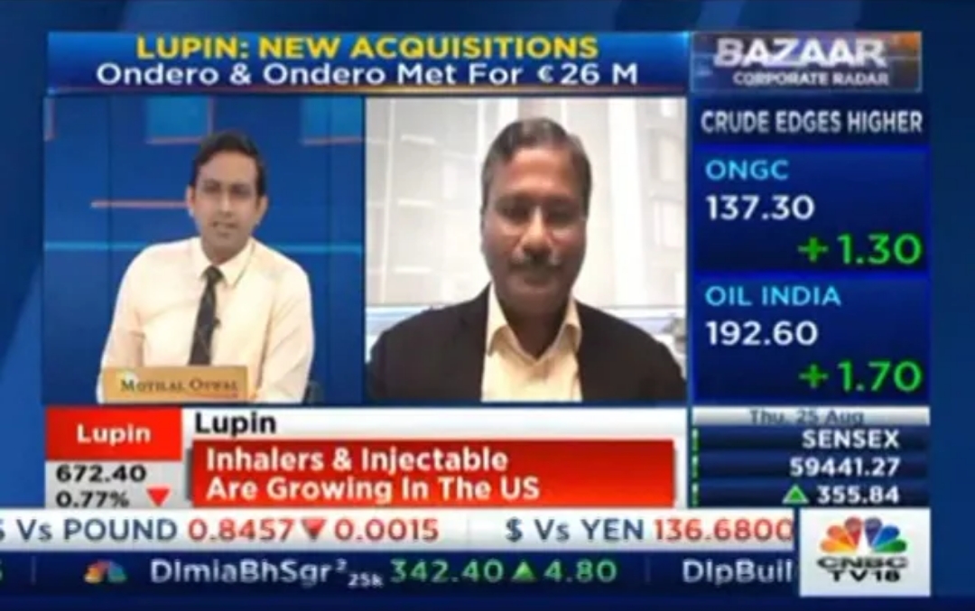 Mr. Ramesh Swaminathan on CNBC TV18