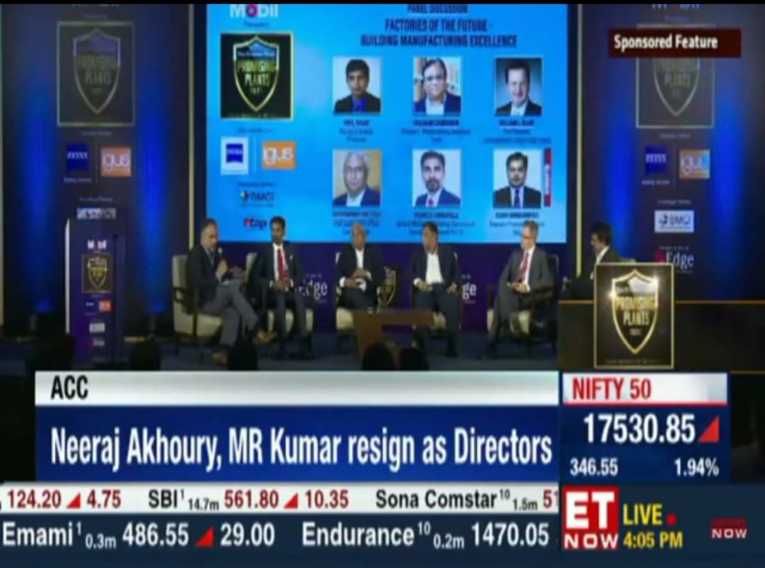 Mr. Rajendra Chunodkar, President Manufacturing Operations, Lupin Limited, on the panel discussions with ET Now – Promising Plants 2022