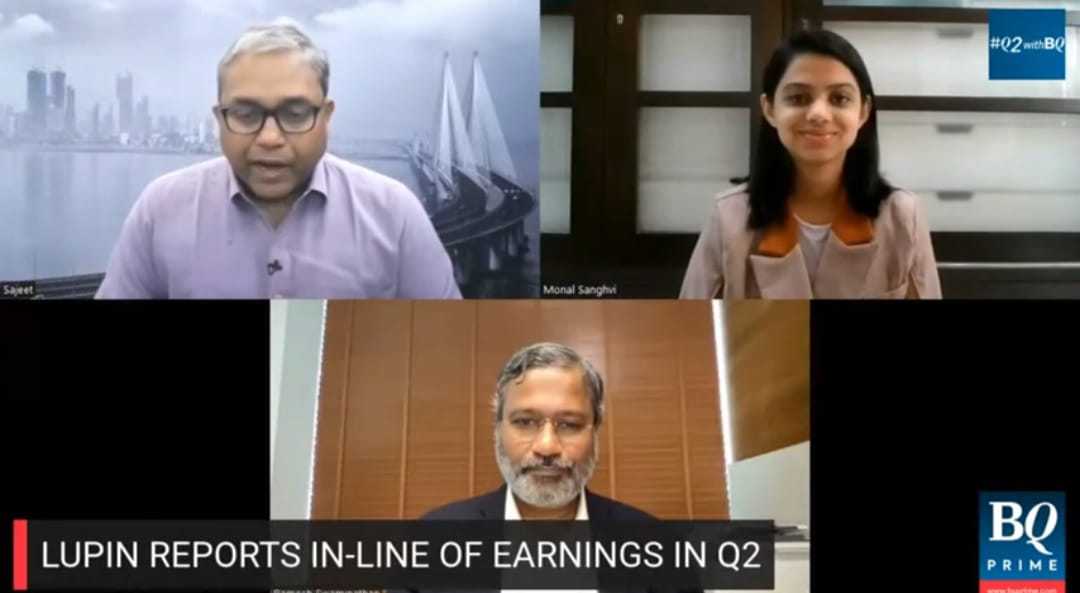 Mr. Ramesh Swaminathan, ED, Global CFO and Head Corporate Affairs, on BQ Prime on the Q2 FY2023 Results