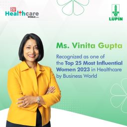 Vinita Gupta, named among India’s 20 Most Influential Women in Healthcare by BW Healthcare World
