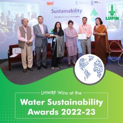 LHWRF won the Water Sustainability Awards for Excellence in Participatory Water Management