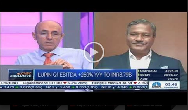 Ramesh Swaminathan, ED, Global CFO and Head Corporate Affairs, Lupin on CNBC International – Q1 FY2024 Earnings