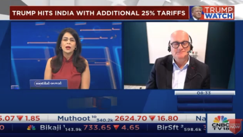 Lupin MD Nilesh Gupta, CEO Vinta Gupta, and Global CFO Ramesh Swaminathan with CNBC TV18 – Q1 FY26 earnings, 7th August 2025