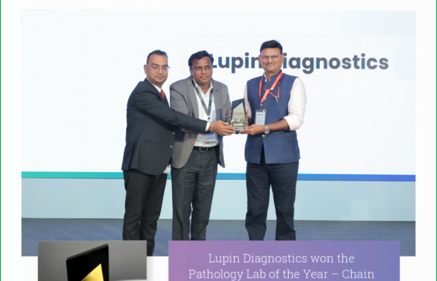 Lupin Diagnostic won the Pathology Lab of the Year- Chain 2025 at the FE Healthcare Summits and Awards. Organized by Financial Expresses